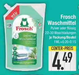 E-Center Frosch Waschmittel Angebot