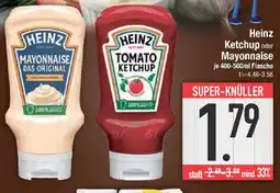 E-Center Heinz Ketchup oder Mayonnaise Angebot