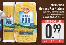 E-Center 3 Glocken Genuss Pur Nudeln Angebot