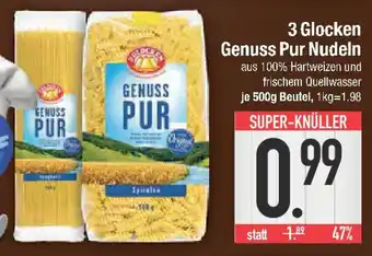 E-Center 3 Glocken Genuss Pur Nudeln Angebot