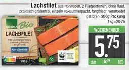 E-Center Lachsfilet Angebot