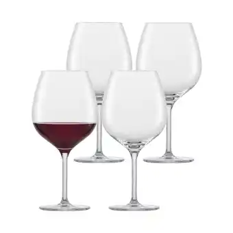 Netto Marken-Discount Schott Zwiesel Burgunder Rotweinglas For you 630 ml 4er Set Angebot