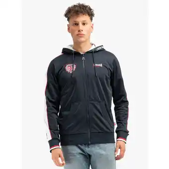 Netto Marken-Discount Lonsdale Herren Trainingsjacke mit Kapuze normale Passform STRATHMORE Angebot