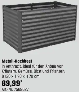 OBI Metall-Hochbeet Angebot