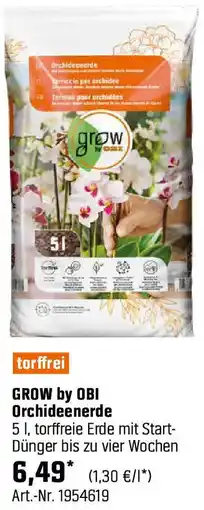 OBI GROW by OBI Orchideenerde Angebot