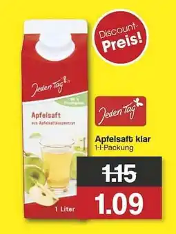 Famila Nord Ost Apfelsaft klar Angebot