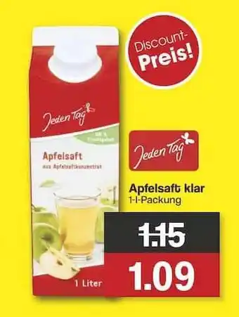 Famila Nord Ost Apfelsaft klar Angebot