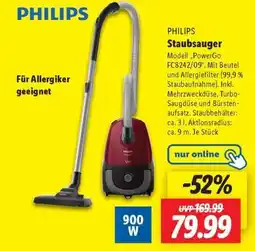 Lidl PHILIPS Staubsauger Angebot