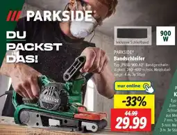 Lidl PARKSIDE Bandschleifer Angebot