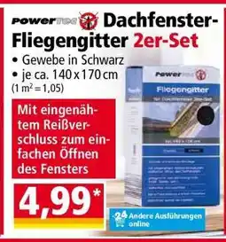 Norma Dachfenster- Fliegengitter 2er-Set Angebot