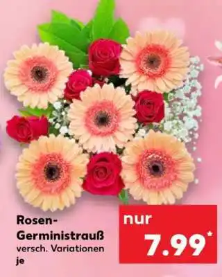 Kaufland Rosen-Germinstrauß Angebot