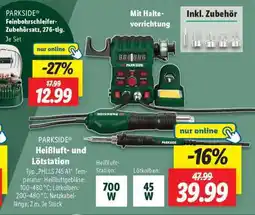 Lidl PARKSIDE Feinbohrschleifer-Zubehörsatz, 276-tlg Angebot