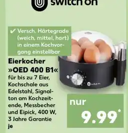 Kaufland Eierkocher OED 400 B1 Angebot