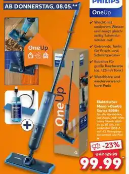 Kaufland Elektrischer Mopp OneUp Series 3000 Angebot