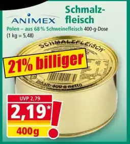 Norma Schmalzfleisch Angebot