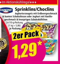 Norma Sprinklins/Choclins Angebot