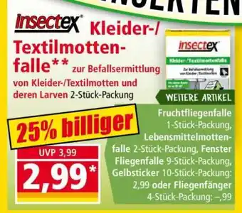 Norma Kleider-/Textilmottenfalle Angebot