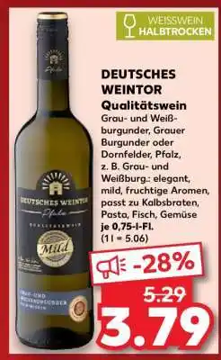 Kaufland Deutsches Weintor Angebot