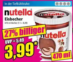 Norma nutella Eisbecher Angebot