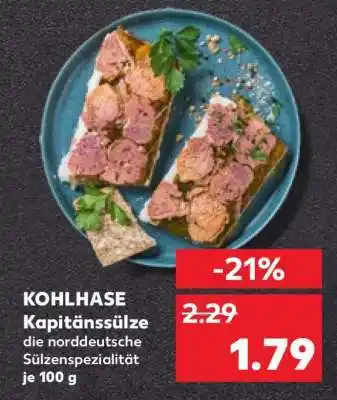 Kaufland KOHLHASE Kapitänssülze Angebot