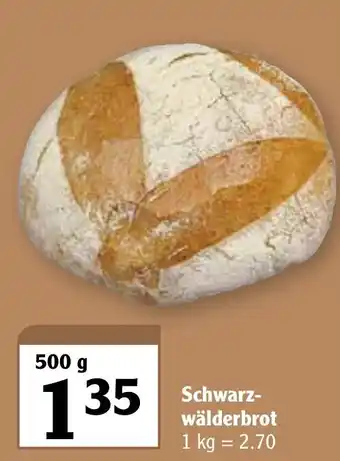 Globus Schwarzwälderbrot 500g Angebot