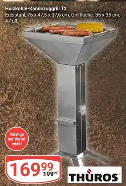 Globus Thüros holzkohle-kaminzuggrill t2 Angebot