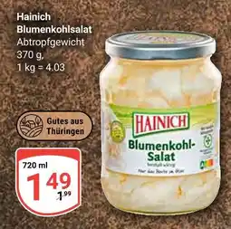 Globus Hainich blumenkohlsalat Angebot