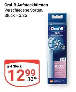 Globus Oral-b aufsteckbürsten Angebot