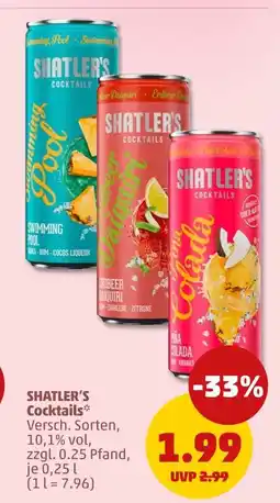 PENNY Shatler's cocktails Angebot