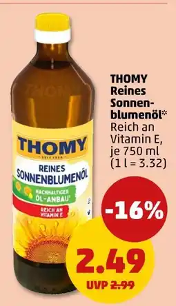 PENNY Thomy reines sonnenblumenöl Angebot