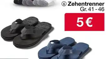 Woolworth ROUTE 66 Zehentrenner Angebot