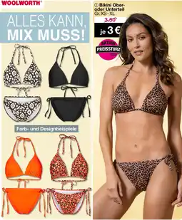 Woolworth Bikini Ober- oder Unterteil Angebot