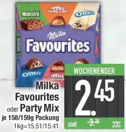 E-Center Milka Favourites oder Party Mix Angebot