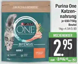 E-Center Purina One Katzennahrung Angebot