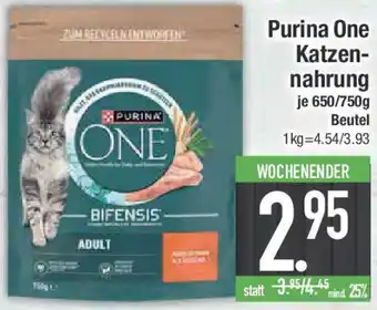 E-Center Purina One Katzennahrung Angebot