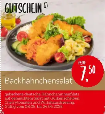 XXXLutz Backhähnchensalat Angebot
