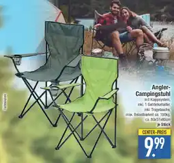 E-Center Angler Campingstuhl Angebot