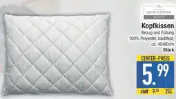E-Center JOHN COTTON Kopfkissen Angebot