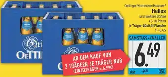 E-Center Oettinger/Hornecker/Hubauer Helles Angebot