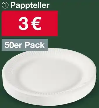 Woolworth Pappteller Angebot