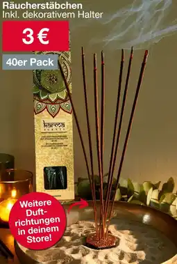 Woolworth Räucherstäbchen Angebot