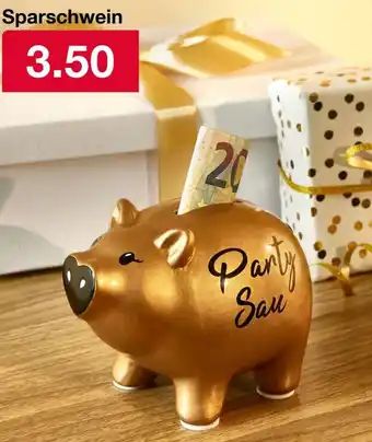 Woolworth Sparschwein Angebot