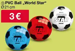 Woolworth PVC Ball ,,World Star" Angebot