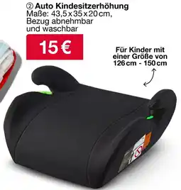 Woolworth Auto Kindesitzerhöhung Angebot