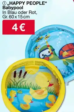 Woolworth HAPPY PEOPLE Babypool Angebot