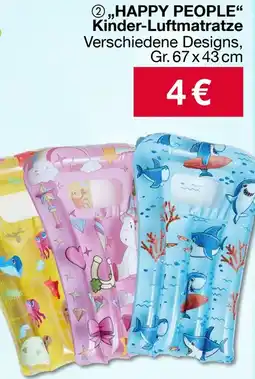 Woolworth HAPPY PEOPLE Kinder-Luftmatratze Angebot