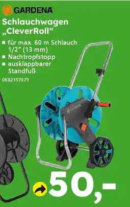 Globus Baumarkt GARDENA Schlauchwagen „CleverRoll" Angebot
