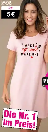 Woolworth Bigshirt Angebot