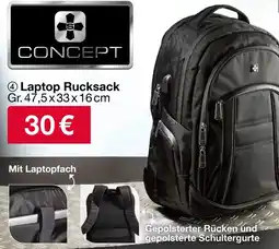 Woolworth CONCEPT Laptop Rucksack Angebot