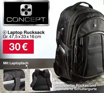 Woolworth CONCEPT Laptop Rucksack Angebot
